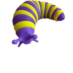 Premium Magic Caterpillar / Rups / Slak  | Ani-Stress Fidget Toy | Bekend Van TikTok - Paars